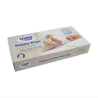 کیسه بهداشتی پوشک وی کر مدل Nappy Bags بسته 24 عددی